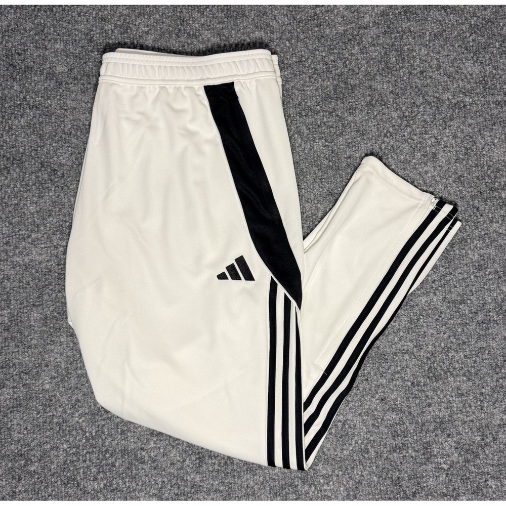 Adidas Tiro 24 Training Pants Soccer Track Athletic White Mens Sz 2XL IV7268 NWT